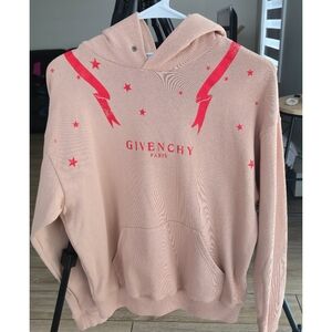 Givenchy Gemini Tan and Orange Hoodie